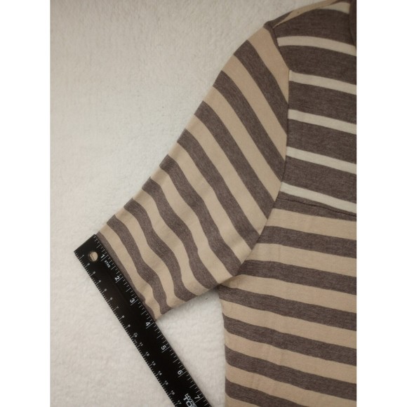 LuLaRoe NWT Julia Dress Size XS Taupe/Beige Stripes Casual Stretch Bodycon Fit - Picture 12 of 16